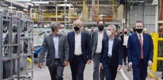 Tigre: Meoni en Volkswagen, “trabajamos para que la modernización del transporte tenga también su transformación energética”
