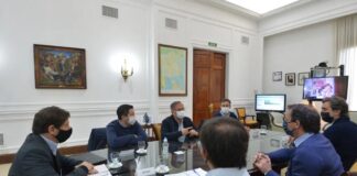 Kicillof recibió a intendentes e intendentas de la primera sección electoral