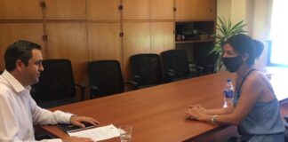 Tigre: El Concejal Marcos Tenaglia se reunió con la Delegada de los Trabajadores del Parque de la Costa