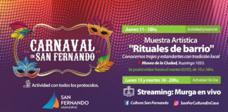 San Fernando: Propuestas culturales para disfrutar el fin de semana de carnaval