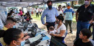 Escobar: Sujarchuk supervisó el octavo operativo del programa “Mi Registro Mi Barrio”