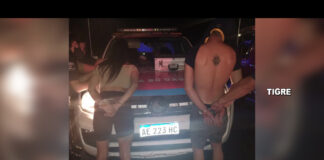Tigre: Evadieron un control vehicular y fueron detenidos: portaban un arma y la conductora dio positivo en alcoholemia