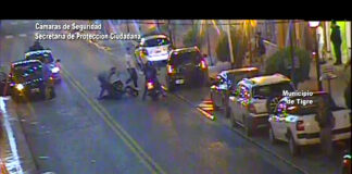 Tigre: El COT asistió rápidamente a una mujer que fue atropellada por una motocicleta en Benavídez