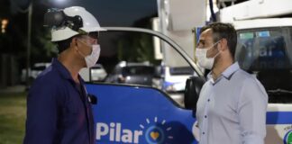 Pilar: Achával, “Con estas luces hoy se enciende la posibilidad de transformar un barrio y todo un distrito”