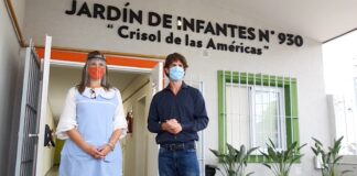 San Fernando: Juan Andreotti inauguró el renovado Jardín Nº930 del barrio Crisol