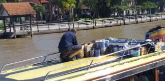 San Fernando: El Consejo Escolar realizó una nueva entrega de pintura para escuelas de continente e isla