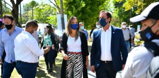 Escobar: Sujarchuk supervisó obras de desagüe cloacal en Ingeniero Maschwitz junto a Galmarini