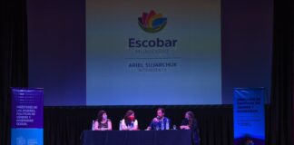 Escobar: Sujarchuk y la ministra Díaz presentaron programas para prevenir y atender situaciones de violencia de género en el territorio