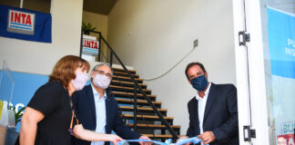 Escobar: Sujarchuk inauguró la nueva oficina del INTA