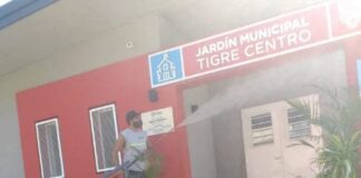 Tigre: Los establecimientos educativos son sanitizados antes de la vuelta a clases