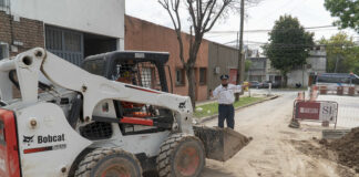 San Isidro: El municipio renueva pavimentos en Martínez