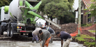 San Isidro: Renuevan pavimentos en Martínez
