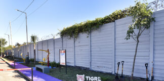 Tigre: Zamora inauguró una nueva senda aeróbica en General Pacheco