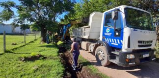 Escobar: Siguen adelante las obras de mejora y mantenimiento del espacio público