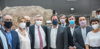 Pilar: Achával acompañó al presidente en el anuncio de créditos para refacción y construcción de viviendas