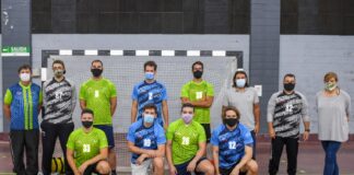 San Fernando: El Municipio entregó las camisetas oficiales que usarán sus equipos federados de handball