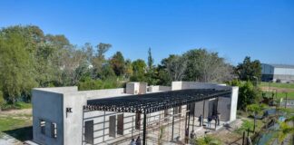San Fernando: Andreotti recorrió la última etapa de obra del nuevo Centro de Salud 31