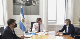 Cafiero reunió a sus pares de Ciudad y Provincia, pero por ahora no hay acuerdo sobre futuras medidas