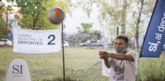 San Isidro: Clases de vóley en los campos de deportes municipales