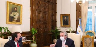 Escobar: Sujarchuk se reunió con Alberto Fernandez