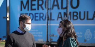 Pilar: Achával junto a Español lanzaron el Mercado Federal Ambulante