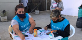 Tigre: Zamora acompañó una nueva jornada de vacunación para vecinos y vecinas en Benavídez