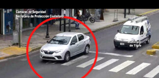 Tigre: El COT detuvo a un automóvil con pedido de captura