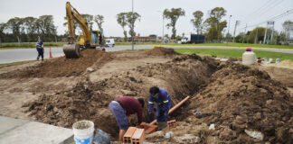 Tigre: En Benavídez se construye una nueva posta sanitaria del Sistema de Emergencia