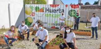 San Fernando: Andreotti lanzó la 3ra edición de “Huerta en Casa”, para obtener semillas de temporada