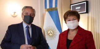 El Presidente se reunió con la directora del FMI: “La vocación es encontrar un acuerdo lo más rápido posible”