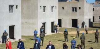 “Queremos poner de pie a la Argentina, después de un tiempo en el que la derrumbaron”, sostuvo el Presidente