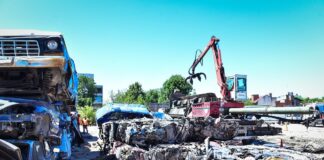 Escobar: El Municipio finalizó con las tareas de compactación, descontaminación y disposición final de vehículos y chatarra abandonada