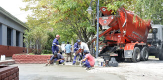 Tigre: Con inversión municipal, se terminaron veredas en escuelas y jardines de General Pacheco