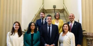 Massa anunció que el parlamento argentino será sede del próximo Congreso Judío Latinoamericano
