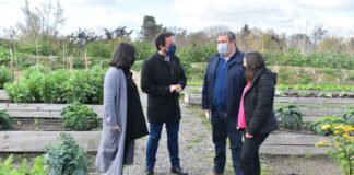 Escobar: Sujarchuk y autoridades del Ministerio de Desarrollo Social recorrieron distintos espacios articulados con el programa nacional Potenciar Trabajo