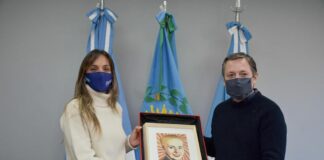 Malena Galmarini y Fernando Gray avanzaron con obras de agua y cloacas para Esteban Echeverría