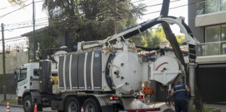 San Isidro: Camión especial para desobstruir pluviales