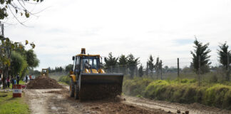 Tigre: Con inversión municipal, continúa con el plan de asfaltos 2021 en Benavídez