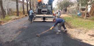 Tigre: Construye nuevos pavimentos en Benavídez
