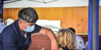 Escobar: Hoy supera las 90.000 dosis con una importante concurrencia de embarazadas y mayores de 50 años