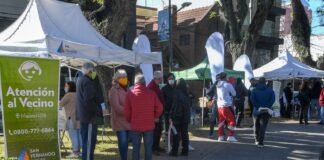 San Fernando: El Municipio acercó trámites y servicios a la Plaza Dorrego de Victoria