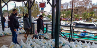 San Fernando: El Consejo Escolar repara muelles, coloca calefactores y entrega el SAE a escuelas del Delta