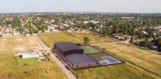 Pilar: Achával anunció la construcción del Club Municipal Tribarrial de San Alejo