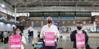 Tigre: Horacio Pietragalla y Roxana López impulsaron la campaña “Una dosis de identidad”