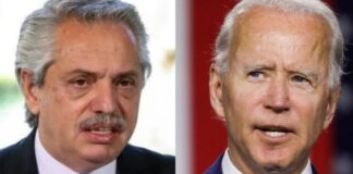 El presidente Fernández agradeció a su par Joe Biden por la donación de 3.5 millones de vacunas