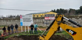Escobar: Ramil supervisó la obra de repavimentación de la avenida De los Inmigrantes