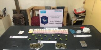 Escobar: En Ingeniero Maschwitz desarticulan la banda narcocriminal del “Chomba Quispe” e incautan más de un kilo y medio de marihuana y 133 gramos de cocaína