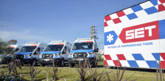 Tigre: Zamora presentó nuevos móviles y una base operativa del Sistema de Emergencias
