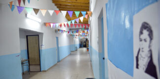 Tigre: Avanza con nuevas obras de infraestructura en la Escuela Primaria N°52 de Benavídez