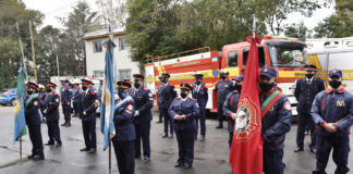 Tigre: Gisela Zamora acompañó a los bomberos voluntarios de Benavídez en su 59° aniversario